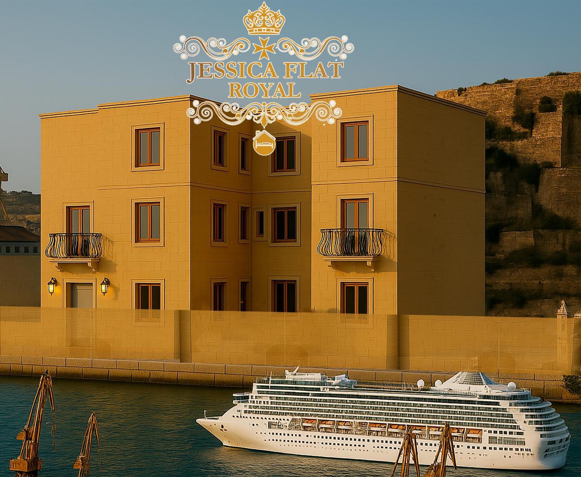 Jessica Flat Malta Royal *
